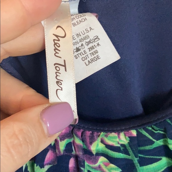 Tropical Crop Top - Picture 2 of 3